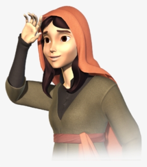 Mary Was A Young, Devout Jewish Girl, And A Descendant - Superbook Mary And Joseph #411325