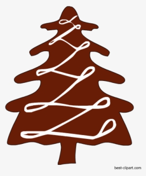 Free Gingerbread Tree Christmas Clip Art - Bts #411419