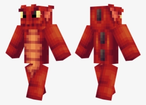 Red Sea Monster - Minecraft Sea Monster Skins #411619