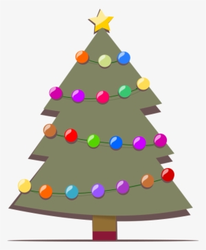 This Free Clipart Png Design Of Christmas Tree #411920