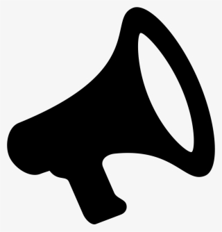 Bull Horn Png - Megaphone Icon Vector #412477