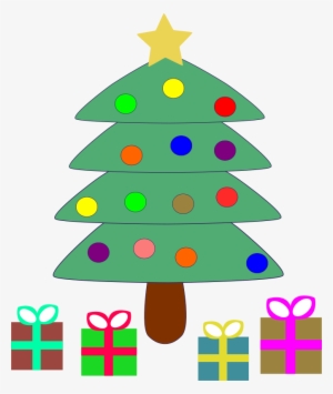 Free Clipart Christmas Machovka - Presents Under The Tree Cartoon #412576