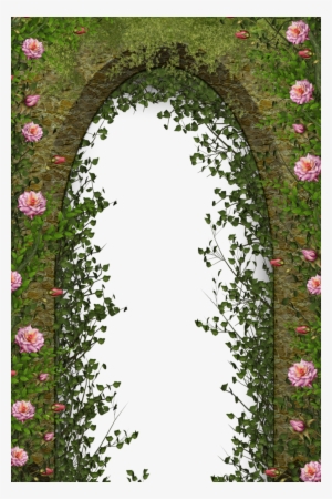 Floral Arch Png Clipart Flower Clip Art - Transparent Flower Arch Png #412798