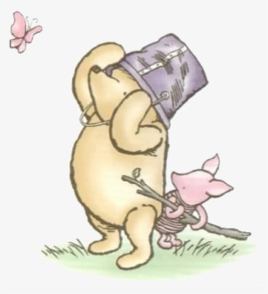 Classic Clipart Piglet - Classic Winnie The Pooh Transparent #412837 Classic Clipart Piglet - Classic Winnie The Pooh Transparent #412837