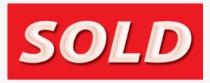 “sold” Sign Savers Red Solid Background - Sold Signs #413340