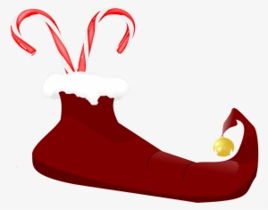 Candy Cane Clipart Christmas Socks - Baston Caramelo De Navidad #413612