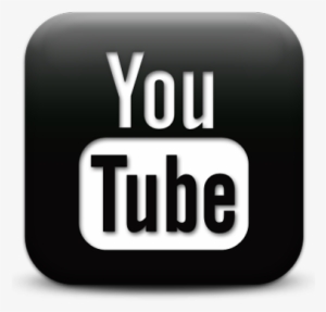 Transparent Youtube Black And White - Youtube Logo Png Black #413782