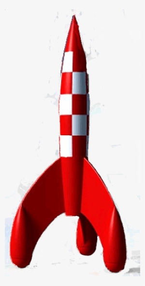 Tintin Rocket Png #414575