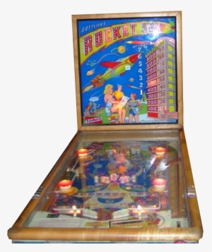 Classic Never Gets Old - Rocket Ship Pinball Machine #414799