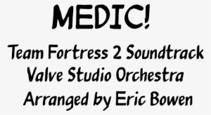 Medic Sheet Music Composed By Valve Studio Orchestra - Paper Product #414869