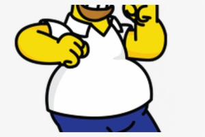 Homer Simpson Cartoon Drawing - Drawing #416223