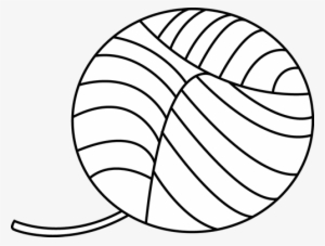 Yarn Ball Png - Yarn Clipart Black And White - Free Transparent PNG ...