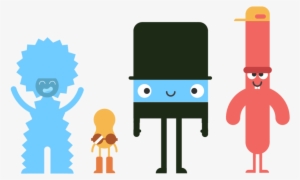 Flat Character Shapes #416554