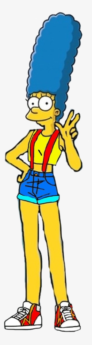 Free Icons Png - Marge Simpson Png #416637