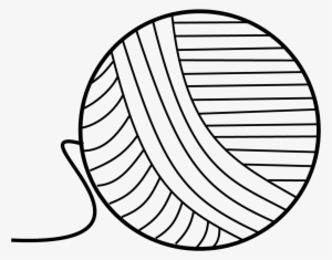 #f 40 Ball Of Yarn - Black And White Steampunk Clipart #416672