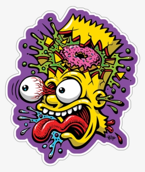 Clipart Resolution 1052*1200 - Calcomanias De Los Simpson #416759