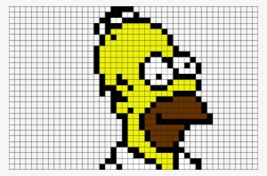 Pixel Art Homer Simpson #416837