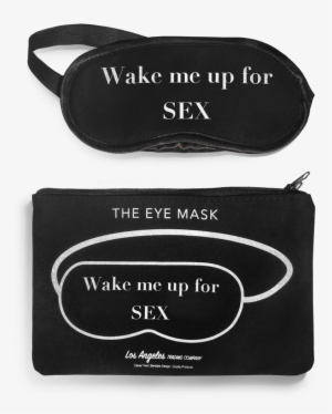 Eye Mask- Wake Me Up For Sex - Sales #416857