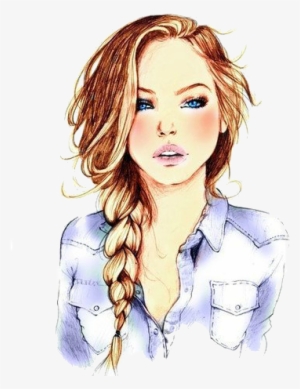 Pin By Linda Lopez On Mu - Drawing A Teenage Girl #417137