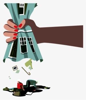 Guardian-strangers Fleecing Elderly - Portable Network Graphics #417186