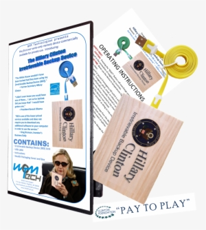 *hillary Clinton Irretrievable Backup Device #417300