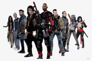 Png Esquadrão Suicida - Gb Eye Suicide Squad Group Maxi Poster #417473