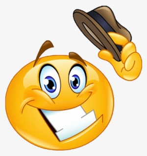 Greet Someone Using This Pleasant Emoji - Tipping Hat Emoji #417569