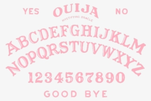 Ouija, Png, And Ouija Board Image - Ouija, It Glows In The Dark (1998) #417711