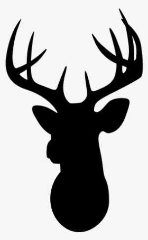 Deer Head Silhouette Png Svg Transparent - Buck Head Silhouette Clip Art #417783