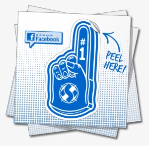 Kiss Cut Stickers Are A Perfect Promo Tool Much More - Lacrosse Stick Foam Hand #418259