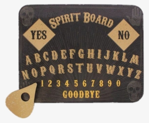 Skull Print Spirit Board - Attitude Clothing Skull Print Spirit Board #418534