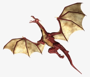 Download - Dragon Flying Transparent #418536