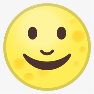 Download Svg Download Png - Moon Face #418537