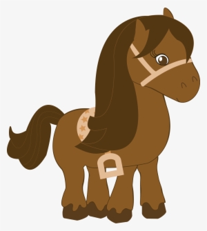 Horse Clip Art, Herd Of Horses, Watercolor Horse, Horse - Baby Horse Clip Art #418784