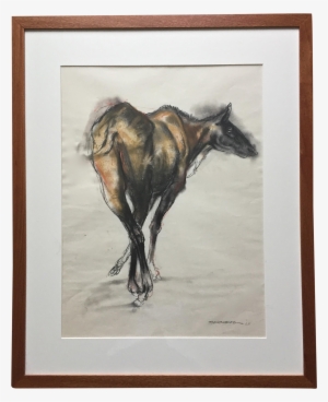 Horses Drawing Pastel - Drawing #418994