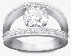 Free Png Silver Jewelry Png Images Transparent - Vitality White Ring Swarovski #419401