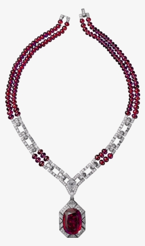 Red And White Necklace Png Best Web - Necklace Clip Art #419916