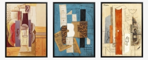 Picasso European Decorative Painting Living Room Modern - Pablo Picasso Collage #4100377