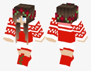 Christmas Girl Minecraft Skin #4100381