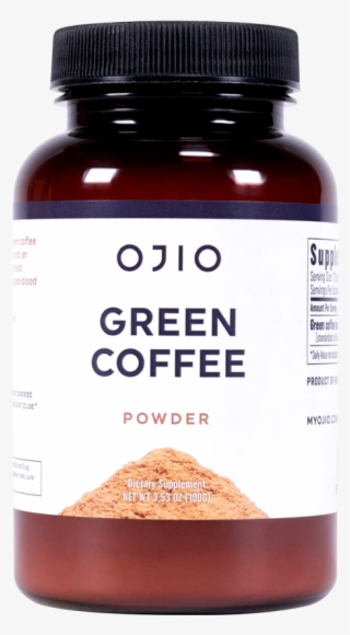 Ojio, Green Coffee Powder , 3.53 Oz (100 G) #4100517
