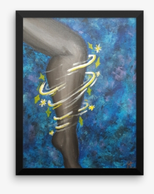 Taking A Dip Framed Print - Modern Art #4100562