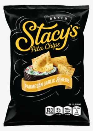 Parmesan Garlic & Herb Pita Chips - Stacy's Pita Chips #4100586
