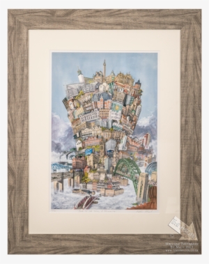 Back To The Tower Of Newcastle By Matthew Ellwood - Tower Of Newcastle Print #4100613
