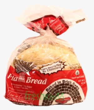 Whole Wheat Pita Bread 6 Pcs - Pita #4100644