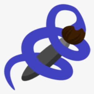 Paint Brush Clipart Mlp Paint - Cutie Mark Paint Brush #4101011