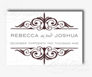 Stationery Design And Inspiration For The Diy Bride - Wedding Name Logo Design Png #4102743