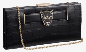 Panthère De Cartier Clutch Bagblack Crocodile Skin, - Panthere De Cartier Clutch Bag #4103500