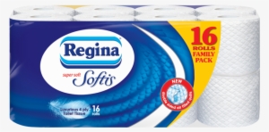 Regina Softis Toilet Tissue 16 Roll - Regina Softis Super-soft Toilet Tissue (9) #4103780