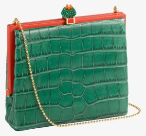 High Jewelry, Bagyellow Gold, Emeralds, Carnelians, - Cartier Cactus Handbag #4103806