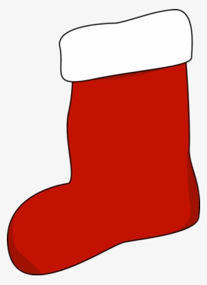 Christmas Stocking Image - Red Christmas Stocking Clipart #4104011